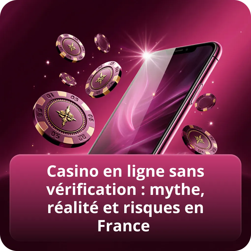 Casino en ligne sans vérification : mythe, réalité et risques en France