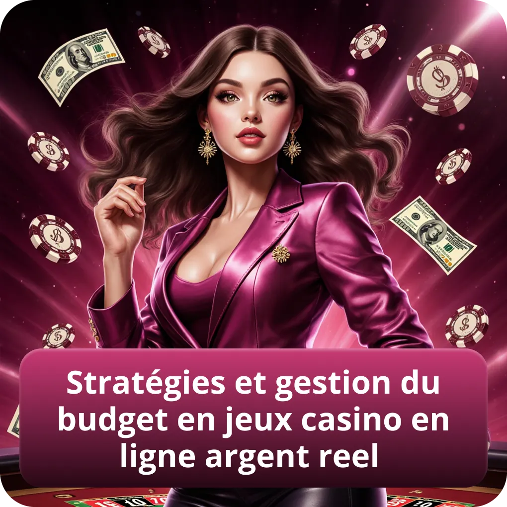 Stratégies et gestion du budget en jeux casino en ligne argent reel