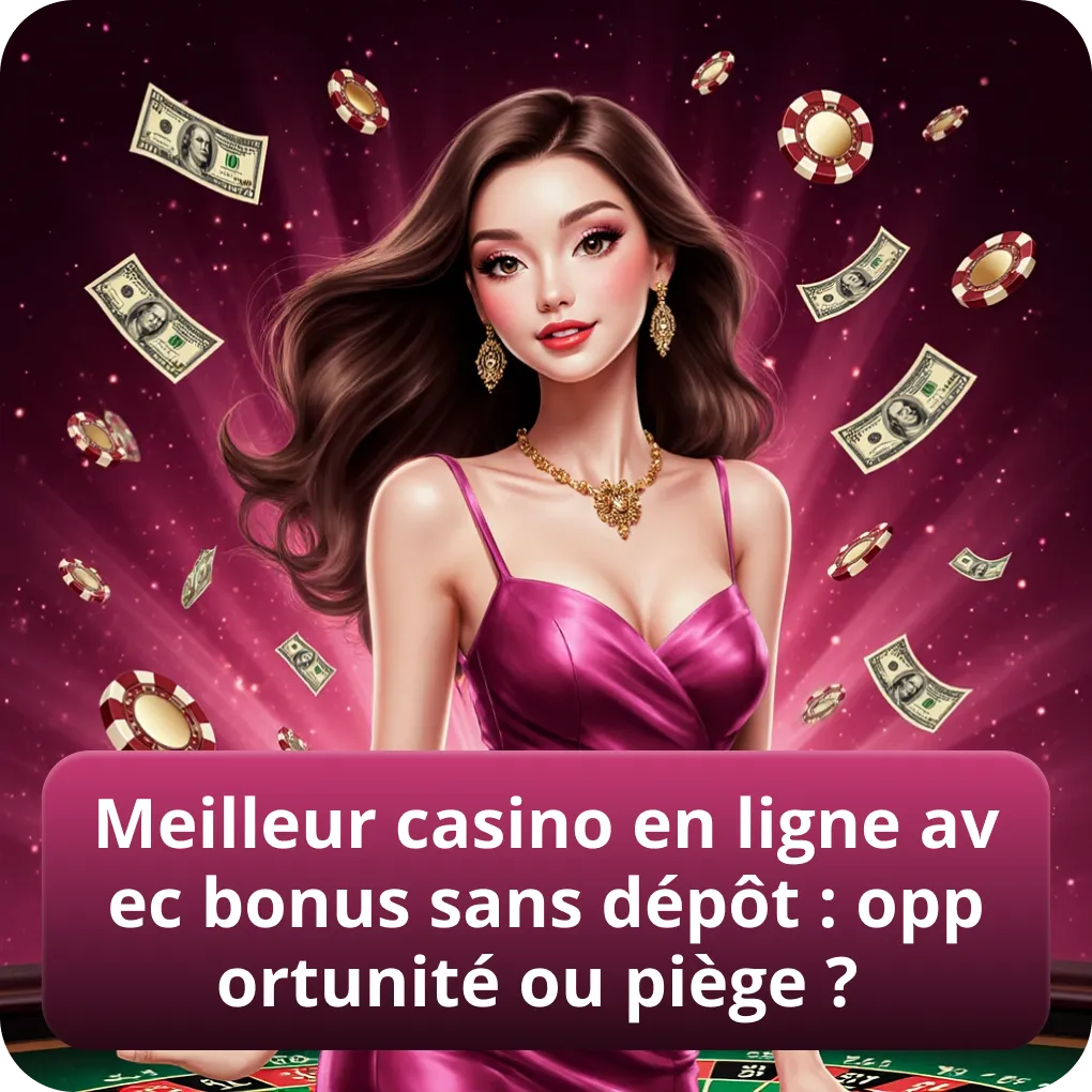 Meilleur casino en ligne avec bonus sans dépôt : opportunité ou piège ?